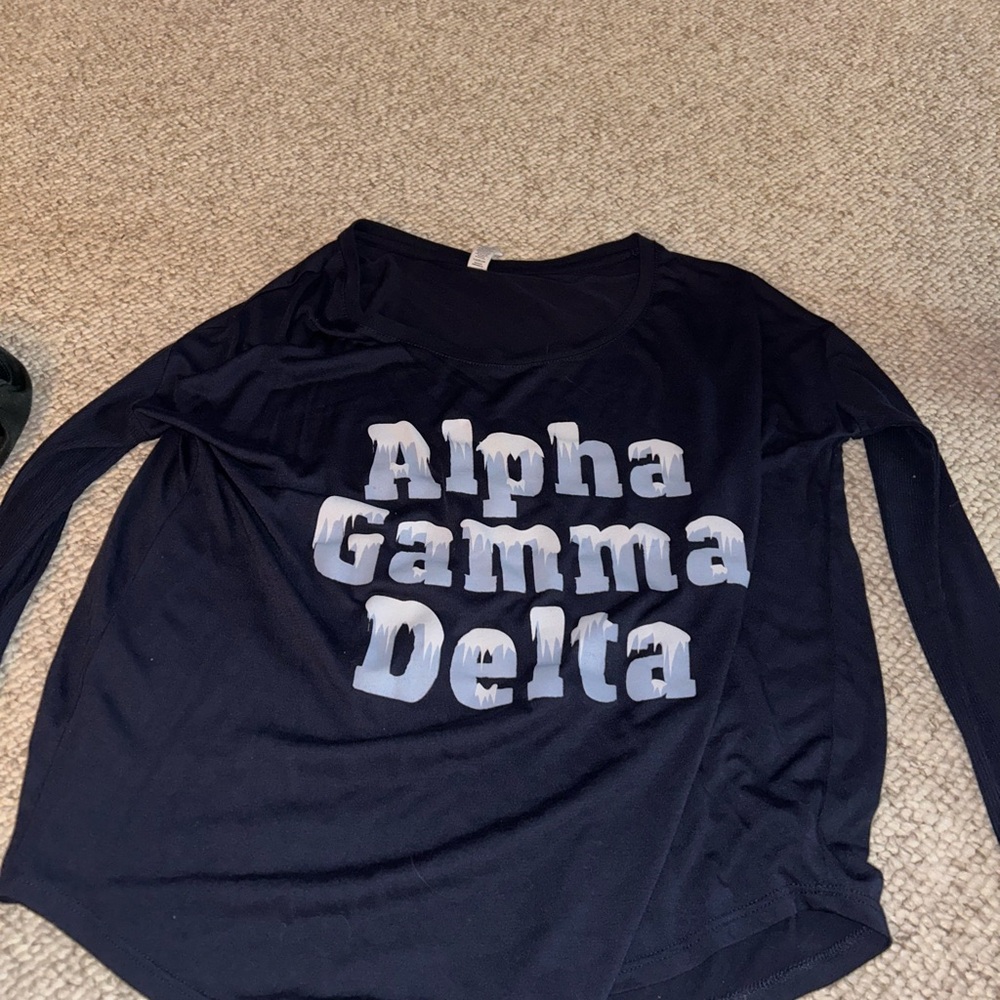 Alpha Gamma Delta Long Sleeve Shirt